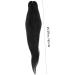 Beavorty braided hair crochet needle for hair ladies wigs wig black easy braids hair gabor wigs for women braiding hair pre stretched pre stretched hair crochet braids hair extension Simple 65X7.5cm Black - Buy Online on GoSupps.com