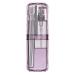 Portable Toothbrush Cup 8 in 1 Wash Set Storage Case Toothbrush & Toothpaste Shower Gel Shampoo Comb Travel Kits Toiletry Sub (Purple)