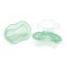 BabyOno Teething Ring for Babies Silicone Green