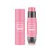 Creamy Blush Stick Buildable & Blendable Finish Luxurious Adds Shimmer Easy To Use On The Go Easy To Use Blends Effortlessly Cream Blush Makeup for All Skin Tones (A)