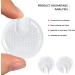 10PCS Silicone Gel Toe Protectors for Men & Women - Clear Sandal Pad Cushions for Flip-Flops & Thong Sandals - Buy Online on GoSupps.com