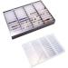44 Grids Fake Nail Tips Color Display Holder Storage Box For Nails Art Decor Nails Art Decoration Black - Buy Online on GoSupps.com