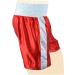 Men's Boxing Shorts for Training & Fitness | MMA Kickboxing Trunks - Red/White - Medium - Buy Online on GoSupps.com