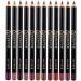  RVUEM 12pcs Lip Liner Lip Liner Makeup Lip Liner Set Lip Liner Pencil Waterproof Lip Liner for Lady Girls Women - Buy Online on GoSupps.com