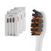 Zahnheld brush head Pro X-Clean | Medium-hard replacement heads for Gero sonic toothbrush | Effective cleaning 9 pieces (1 pack) white