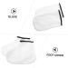 FRCOLOR Paraffin Wax Foot Bags Pairs Hand and Foot mask SPA Boots Liner for Hands Remover Paraffin spa exfoliating Tools Bath Bag Thicken White Knitted Wax Hand Gloves - Buy Online on GoSupps.com
