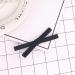 scicent Hair Clips for Girls 3 Pieces Hair Clip Fabric Hairpins Cross Hairpin Daily Matching Hair Accessories for Girls and Women - Black - 03 - Buy Online on GoSupps.com