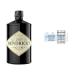 Hendrick's Gin 70cl & Fever-Tree Refreshingly Light Indian Tonic Water 8 x 150ml (Pack of 3 Total 24 cans)