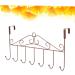 Alipis Metal Clothes Hanger Metal Clothing Rack Over The Door Hanger Towel Hanger Coat Hanger Hat Organizer medium As Shown - Buy Online on GoSupps.com