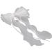 MOUOGO Birthday Bows Wedding Bows Bridal Bows Bridesmaids Bows Flower Girl Bows Mother of the Bride Bows (White) - Buy Online on GoSupps.com