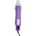 300W Heat Gun with Stand for DIY Projects | Electric Heating Nozzle for Embossing, Drying Paint & Epoxy Resin | Multi-Purpose Hot Air Gun by mofa (Purple White) - Buy Online on GoSupps.com