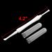 Plastic Double Tips Earpick Ear Wax Remover Pick Cleaner - White - Buy Online on GoSupps.com
