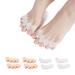 (8PCS) Bunion Corrector Toe Straightenen Gel Toe Separator Toe Spacers Silicone Toe Stretchers Best for Bunion Corrector Nail Corrector Hammer Toe Reduces Foot&Toe Pain for Men and Women. 5-Toe Corrector