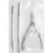 Haobase Pusher Scraper Spatula Nail Clipper Cuticle Trimmer Cuticle Pusher Set of 3 - Buy Online on GoSupps.com