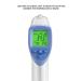 DAUERHAFT High Precision Veterinary Infrared Thermometer Blue Non-Contact Digital Thermometer for Pig Sheep Horse Dog - Buy Online on GoSupps.com