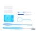 Portable Oral Care Kit for Braces: Interdental Brush Dental Wax Floss & Toothbrush - Travel-Friendly Dental Hygiene Solutions - Buy Online on GoSupps.com