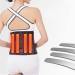 Breathable Lumbar Support Belt for Pain Relief - Adjustable Lower Back Brace for Men & Women S-XL Black - Buy Online on GoSupps.com