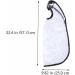 Beavorty Hair Salon Tool 4 Pcs Elderly Shampoo Bib Hair Dye Cape Shampoo Hair Washing Cape Hair Stylist Apron Modeling Scarf 57x25x1cmx2pcs Whitex2pcs - Buy Online on GoSupps.com