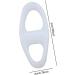 Dmais Silicone Toe Spacers | Comfortable Orthopedic Toe Spreaders for Overlapping & Hammer Toes - Large Size - Smooth Iron Design - Buy Online on GoSupps.com
