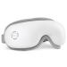 Eye massager electric eye massager with heat vibration and Bluetooth music eye massager with 5 modes massager helps with dark circles and dry eyes gifts for family white