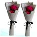 HOMSFOU 2pcs Rose Flower Soap Artificial Rose Flower The Gift Flower Soap Bouquet Flower Bouquets Artificial Flowers Bouquet Delicate Soap Flowers for Festival Decorate Fragrance Rosy 34x12x6cm - Buy Online on GoSupps.com