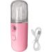 Face Steamer for Home Facial | Traveling Small Cordless Face Humidifier Rechargeable Face Steamer for Home Bedroom Bathroom Traveling Dorm Pink - Buy Online on GoSupps.com