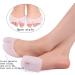 DEAVER Silicone Forefoot Pads Toe Separator Pain Relief Insole Cushion - Bunion Hallux Valgus Corrector & Foot Care Tool (1 Pair) - Buy Online on GoSupps.com