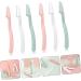 6-Piece Foldable Eyebrow Cutter & Face Razor Set for Women - Disposable Ladies Razor for Perfect Brows - Buy Online on GoSupps.com