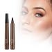 Magic Eyebrow Pencil 2024 New 3D Waterproof Microblading Eyebrow Pencil Contouring Pen 4-Tipped Precise Brow Pen Long-Lasting Natural Fine Stroke Eyebrow Pencil (A-dark brown One Size) One Size A-dark Brown