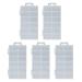 BAYORE 12 Space Transparent False Nail Art Tips Storage Box Nail For Glitter Storage For Case Container Nail Art Too Nail Container