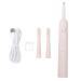 Buy Garosa Electric Toothbrush - Powerful Rechargeable Toothbrush with Smart Timer for Adults & Kids (Pink) | Best Toothbrush Kit Online - Buy Online on GoSupps.com