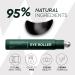 Wolf Project Eye Care Set - Energizing Roller & Under Eye Mask for Dark Circles, Puffiness - With Caffeine, Vitamin C & Peptides - Buy Online on GoSupps.com
