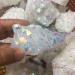 200g-280g Natural Rainbow White Aura Angel Quartz Crystal Stone Cluster 1pc HOMEZHOU - Buy Online on GoSupps.com