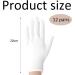 Cotton Gloves 12 Pairs White Cotton Gloves White Soft Cotton Gloves Checking Gloves for Overnight Moisturising Dry Hand Eczema Women and Men Bedtime Sleep Gloves - Buy Online on GoSupps.com