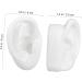 Buy 2 Pairs Artificial Ear Models - Realistic Simulation Ear Mold for Display & Practice | International Shipping Available - Buy Online on GoSupps.com