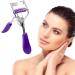 Eyelash Curler Lash Curler with Built in Comb Eye Lash Clip Cosmetic Makeup Curling Tool for Women Purple - Buy Online on GoSupps.com