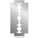 Buy TROP Stainless Steel Razor Blades Set of 10 | High-Quality Durable Ideal for Men & Women | Silver-Matt Finish - Buy Online on GoSupps.com