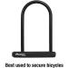 Master Lock 8170D U-Lock Bike Lock for Bicycles and Outdoor Equipment - 6-1/8 inch Black U-Lock - Buy Online on GoSupps.com
