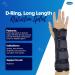 Comfort Cool D-Ring Wrist Brace - Carpal Tunnel Tendonitis Relief Arthritis Support | Soft Lightweight Immobilizer with Finger Mobility | Medium Size 6.5 to 7.5 - International Shipping Available - Buy Online on GoSupps.com