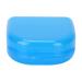 Pack of 4 denture bathing cases cup box mouth guard transparent braces storage box for mouth cleaning
