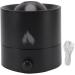 Aroma Diffuser & Humidifier 180ml - Large Calibre Air Sprayer for Bedroom (Black) | International Shipping - Buy Online on GoSupps.com