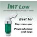 Buy Bigbreathe IMT Low (Green) - Best Inspiratory Muscle Trainer for Beginners | Adjustable Resistance Breathing Exercise Device - Buy Online on GoSupps.com