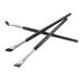 Mikinona 3pcs Set Eyeliner Brush Under Eye Concealer Brush Eyeliner Applicator Tool Angled Makeup Brush Wood