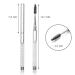 SKYPIA Eyelashes Comb Curlers Mascara & Eyebrow Brush with Cap - WHITE | Travel Makeup Wands - Buy Online on GoSupps.com