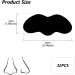 ALLY-MAGIC Nose Pore Strips 32 Pack Blackhead Remover Strips Deep Cleansing Nose Strips for Nose and Face Chin Forehead & Healthier Looking Skin Y4-QHTBT (Black) - Buy Online on GoSupps.com