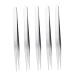 minkissy 10pc Pointed Tweezers Precision Tweezers Straight Thick Sewing Tweezers Eyelash Tweezers Eyelash Tool Tip Tweezers Eyelashes Tweezer Sewing Tool Sewing Clip Straight Head Household