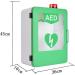 Wall-Mounted AED Defibrillator Storage Cabinet with Key & Alarm | Steel AED Alarm Box for Home & Office Emergency - Buy Online on GoSupps.com