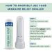 MOXE Migraine Relief Nasal Inhaler | Essential Oils for Headaches & Tension Relief | Portable Aromatherapy | USA Made - Buy Online on GoSupps.com