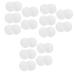 SHERCHPRY 15 Pairs Clear Pumps Thong Sandal Toe Protectors Clear Gel Silicone Gel Sheer Thong Slipper Sandals Heels Clear Sandal Shoe Inserts Women's Slippers Herringbone Transparentx3pcs 3.5x3.5cmx3pcs