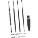 Hemoton Ear Cleaner Set - Reusable Ear Wax Removing Tool for Nursing, Handheld Black Ear Scoop for Effective Ear Cleaning - Buy Online on GoSupps.com